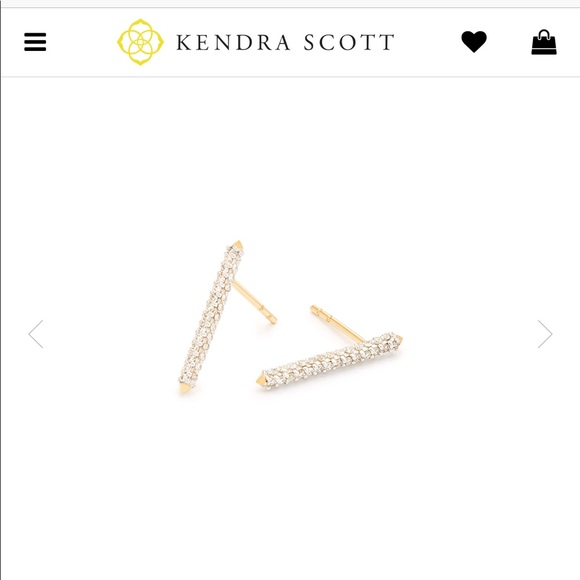 Kendra Scott Jewelry - 💎💎KENDRA SCOTT 14k yellow gold earrings💎💎